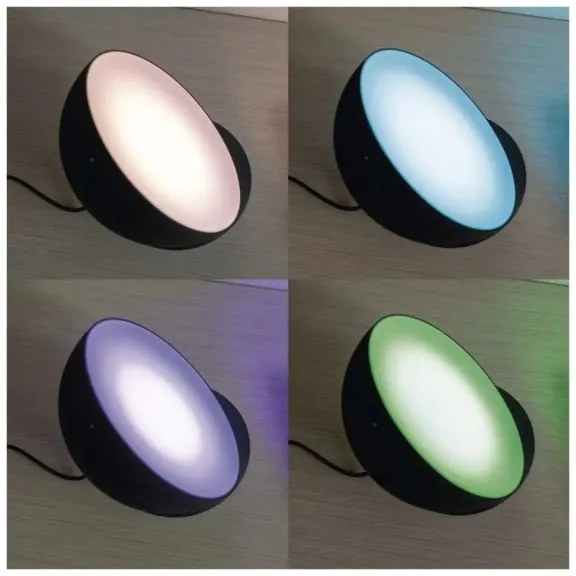 LED RGB Stmievateľná stolná lampa GoSmart LED/7W/230V Wi-Fi čierna