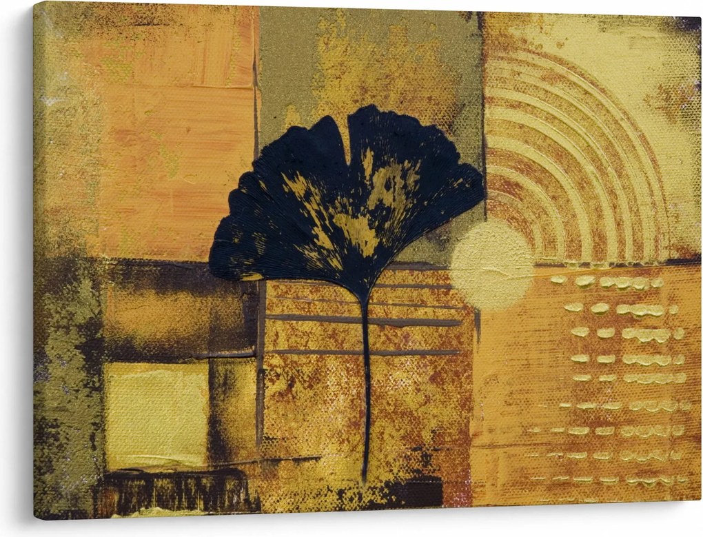 Obraz - List ginkgo (70x50 cm)