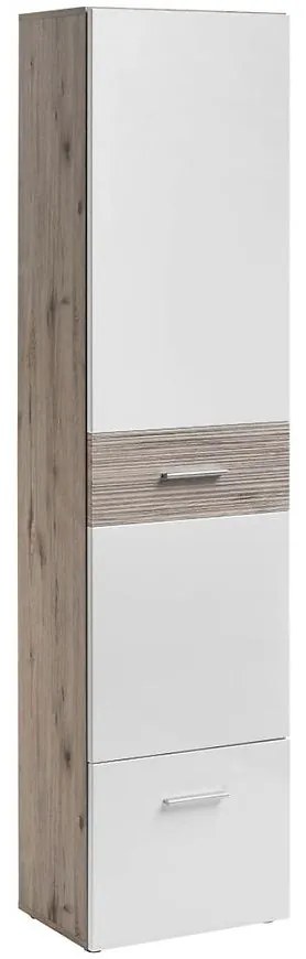 Skrinka Gustavo TYPA Dub Wellington/biely