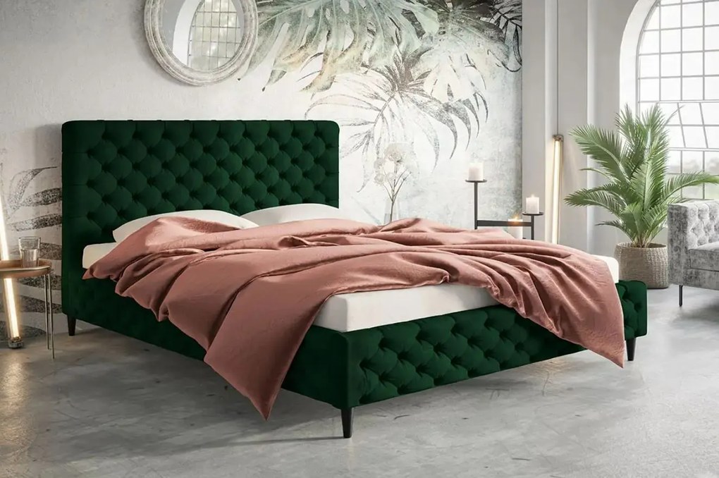 Čalúnená manželská posteľ CADENCE 180 x 200