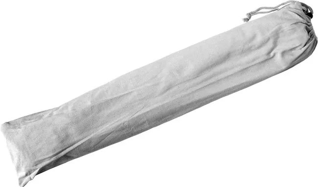 Jednomiestna hojdacia sieť so strapcami PARADISO 100x300 cm sivá
