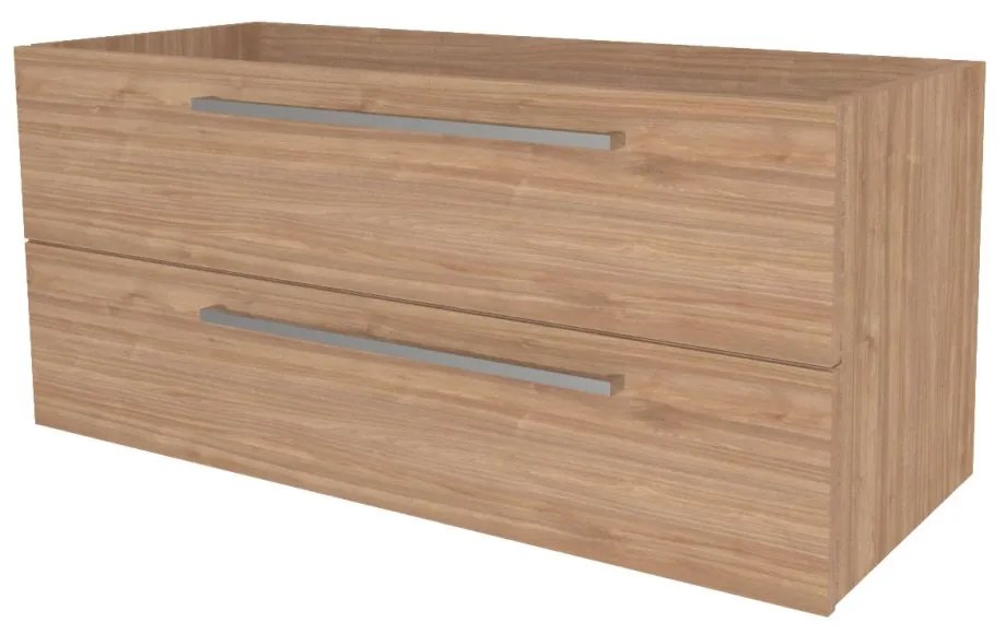 Mereo, Mereo Bino, kúpeľňová skrinka 121 cm, Multidecor, Light Select Walnut, MER-CN693SLSW1
