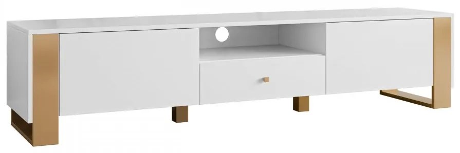 TV stolík Nalker 2K1SZ, Farby: biela