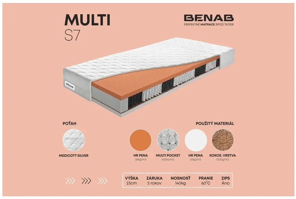 Benab Matrac MULTI S7 195x85 cm
