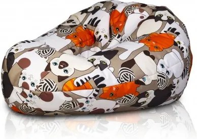 Ecopuf Sedací vak ECOPUF - SAKO modern polyester DG13