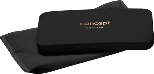 Concept KZ2020 - LED kozmetické zrkadlo PERFECT SKIN LED/1,5 W/5 V, 300 mAh, čierne