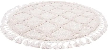 Koberec BERBER 6803 slonia kosť kruh