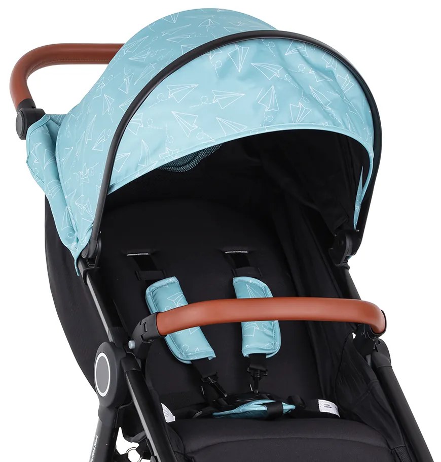 PETITE&MARS strieška na kočík Street+ limited 100 airplane