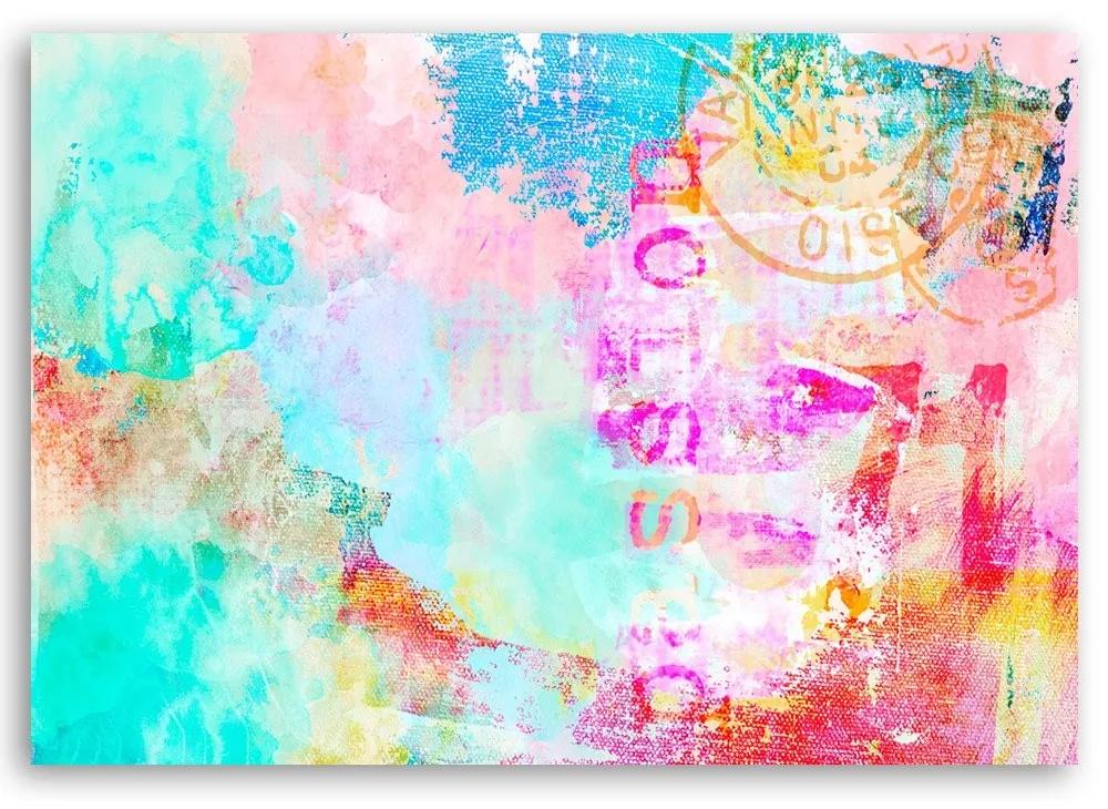 Gario Obraz na plátne Farebné nápisy a čísla - Andrea Haase Rozmery: 60 x 40 cm