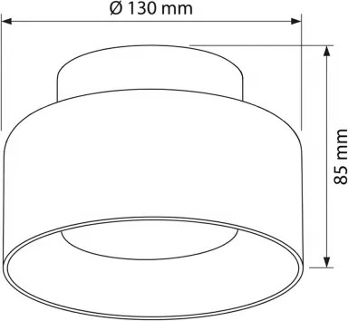 BRILAGI - LED RGB stmievateľné bodové svietidlo AURA LUX 1xGX53/14W/230V Wi-Fi Tuya čierna/dymová