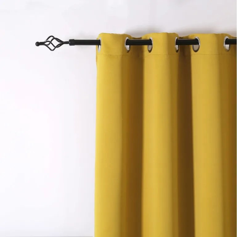2x Žltý záves OXFORD 140x250 cm
