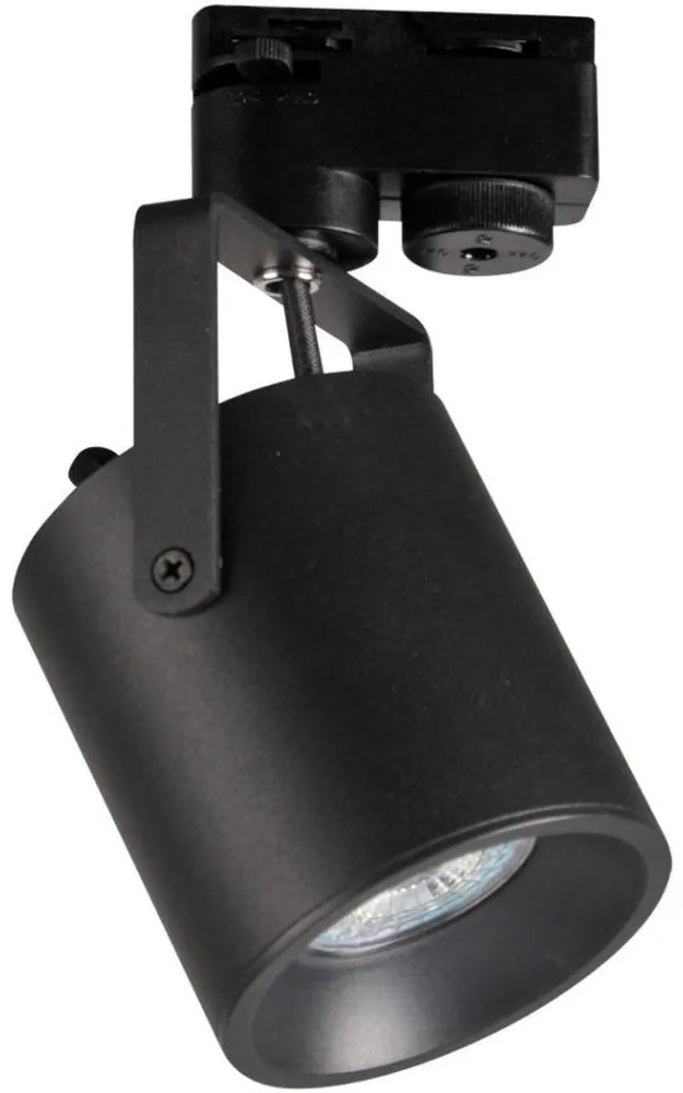 Bodové svietidlo do lištového systému MINOR 1xGU10/10W/230V čierna