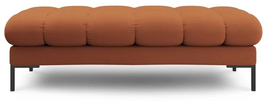 Polstrovaná lavica v tehlovej farbe Bali – Cosmopolitan Design