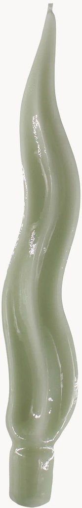 Ručne vyrobené stolové sviečky Organic, 4 ks
