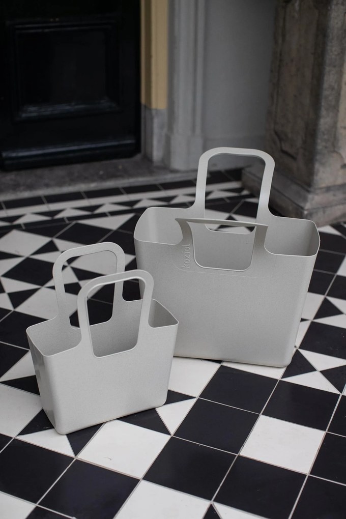 Taška Tasche Organic Nature XL sivá
