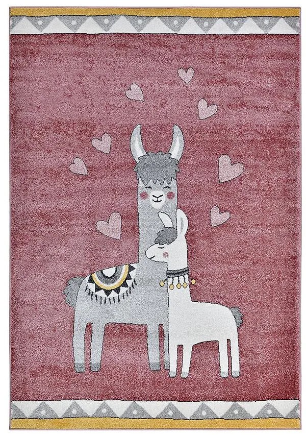 Koberec Kids Smart 1,33/1,8 3626A BOS VE 57 ružová