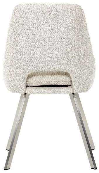 Autronic BONTEC Jedálenská stolička, béžová, látka bouclé, DCL-W1174 CRM2 Farba: Hnedá