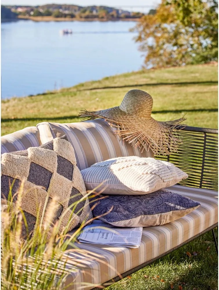 Kaki záhradná pohovka Mundo – Bloomingville