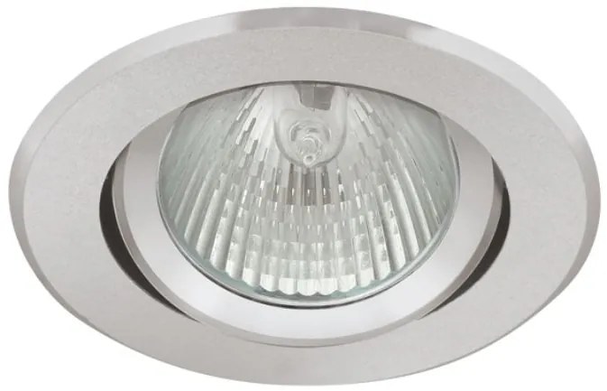 KANLUX Podhľadové bodové výklopné osvetlenie NOTEO, 1xGU10, 50W, 82mm, okrúhle, hliníkové