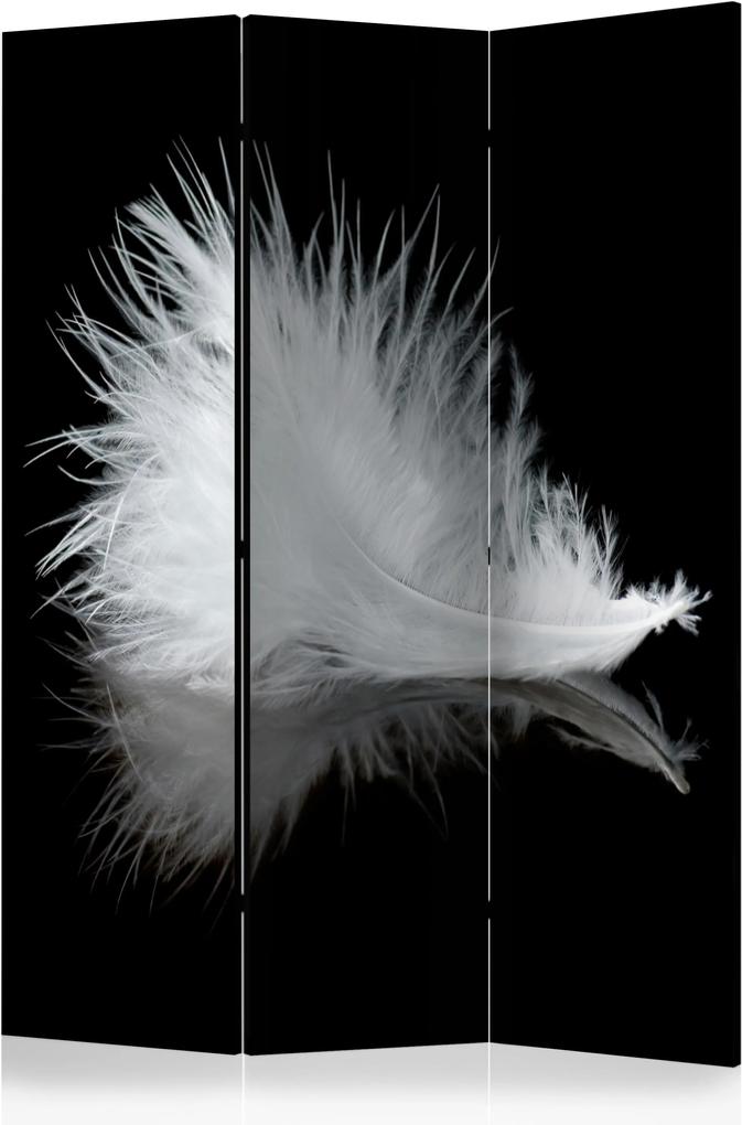 Paraván - White feather [Room Dividers] 135x172