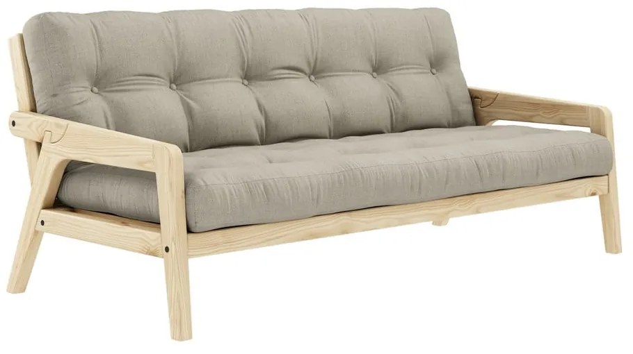 Variabilná pohovka Karup Design Grab Natural Clear/Linen Beige