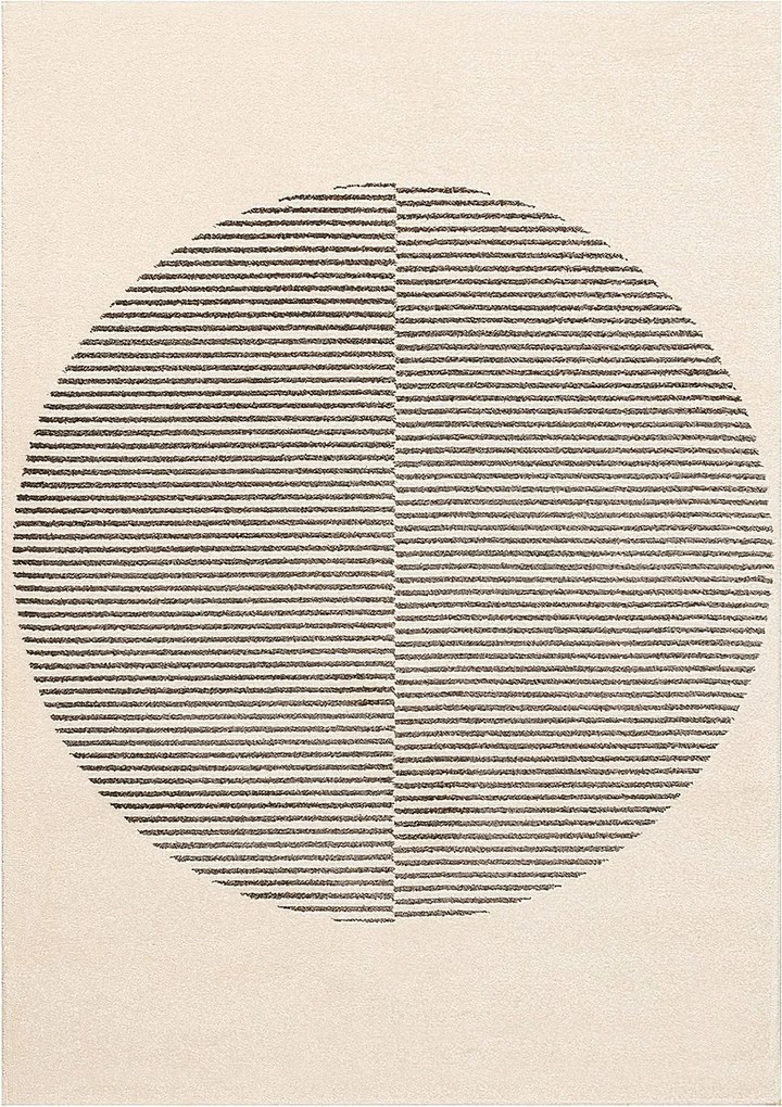 Koberec Sevilla paper white/grey 120x170cm