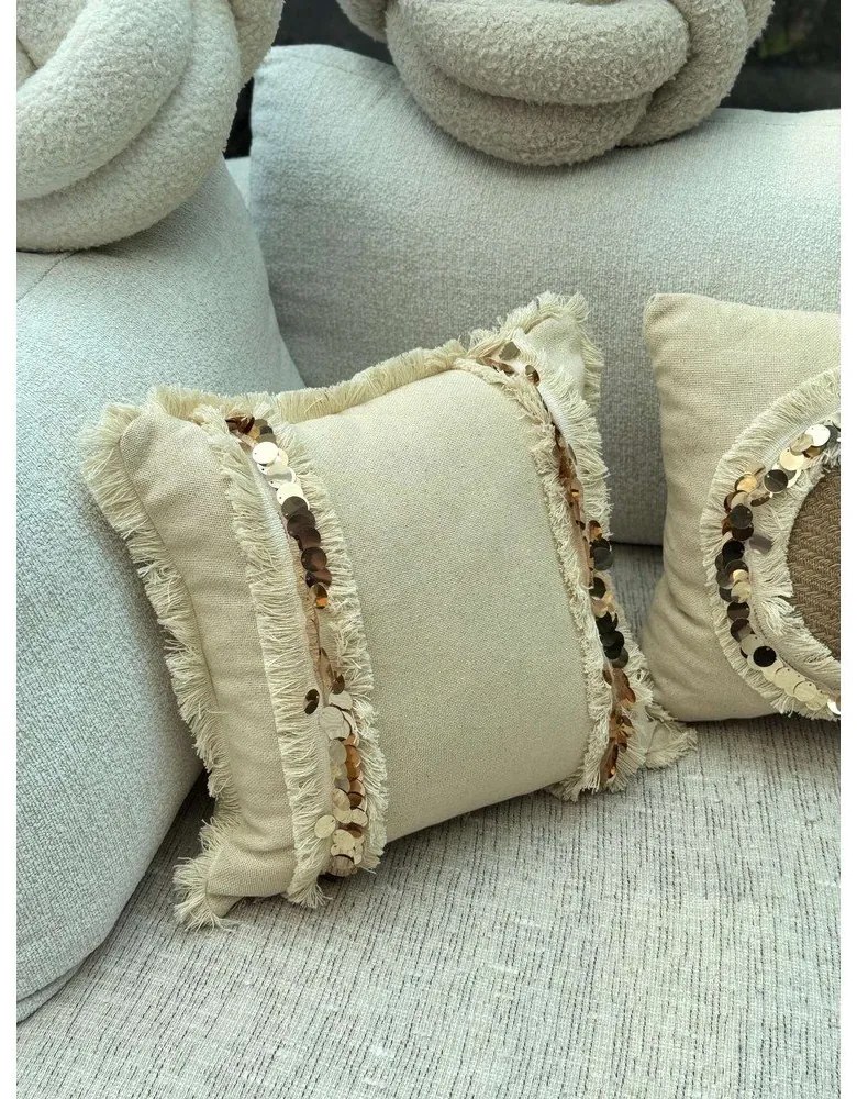 Obliečka na vankúš 43x43 cm Sequins – Mioli Decor