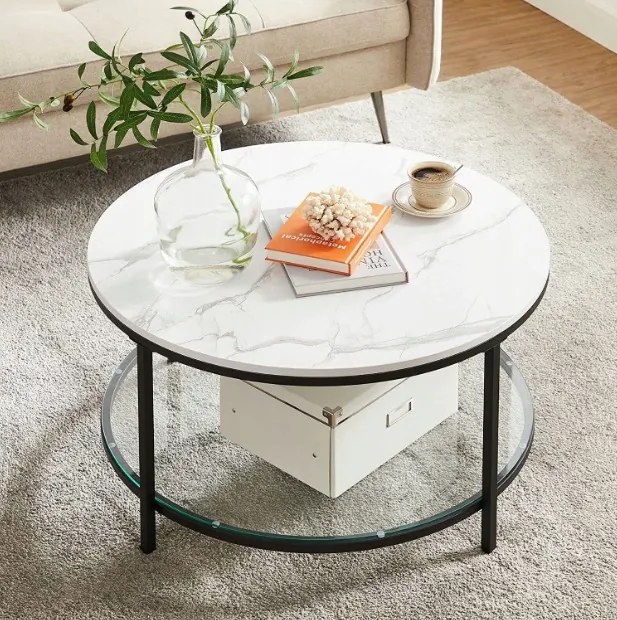 TRENDIE Kávový stolík Marble