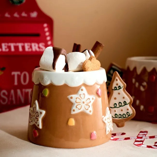 Hrnček GATTON s vianočným vzorom 715389 500 ml