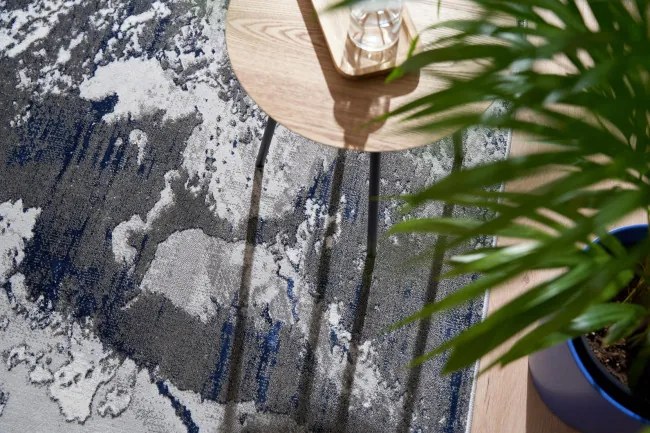 Koberec Dywilan Stylish 16 svetlosivý / modrý