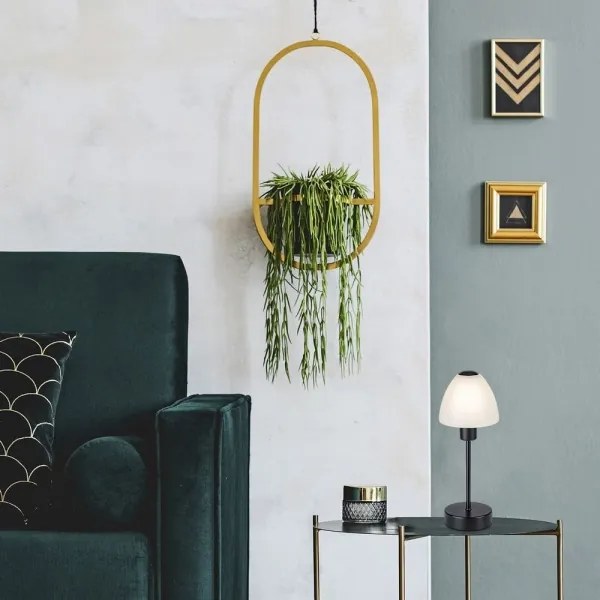 Rabalux 2296 - Stmievateľná stolná lampa LYDIA 1xE14/40W/230V čierna