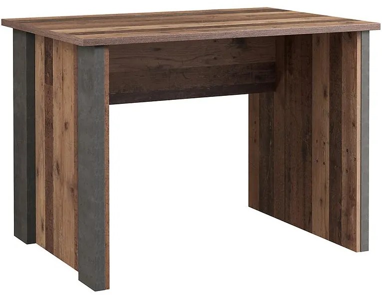 Písací stôl Symmach 103 Old-Wood Vinteage/Beton