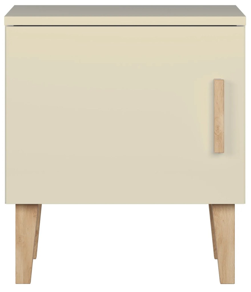 Detský nočný stolík Kubi 50 cm kašmír