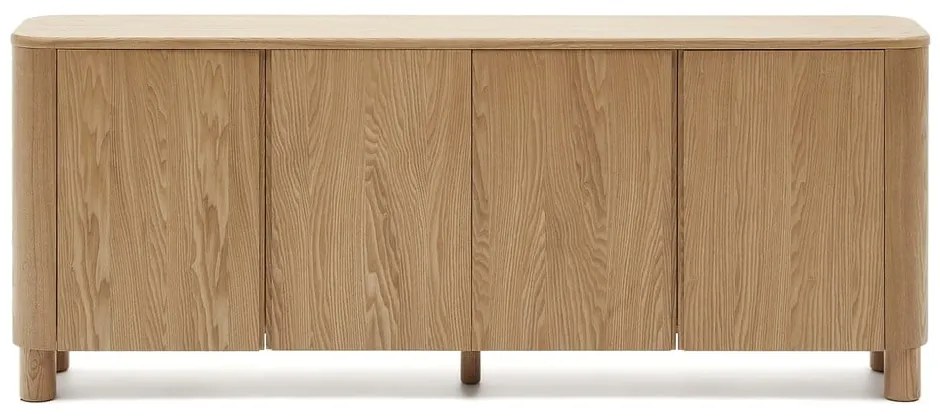 Komoda v dekore jaseňa v prírodnej farbe 200x79x40 cm Salaya – Kave Home