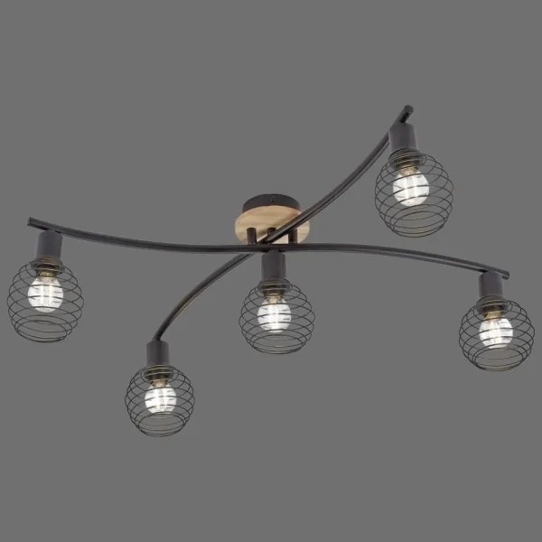 Leuchten Direkt 15925-79 - Prisadený luster EUGEN 5xE14/40W/230V