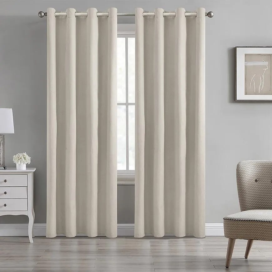 Záves na priechodkách BLT 312/3/1 BLACKOUT 140x250 béžový