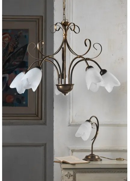 ONLI - Luster na reťazi ODINO 5xE14/6W/230V