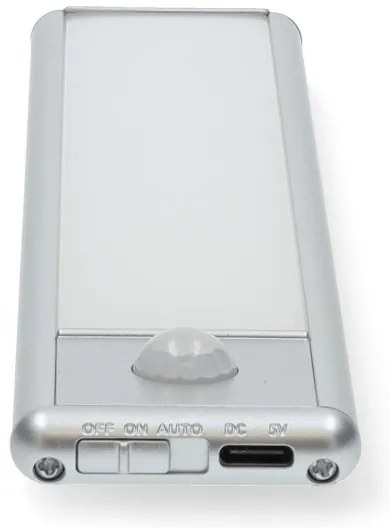 Nedis LCRM01WT - LED Nabíjacie osvetlenie skrine so senzorom LED/1W/1100 mAh 3000K