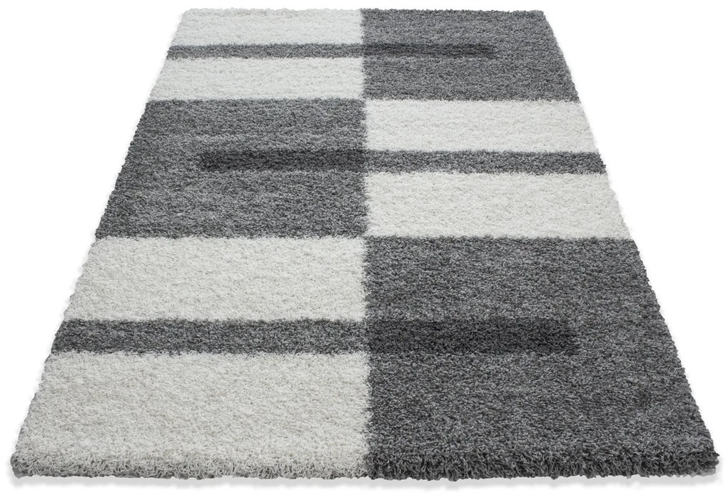 Ayyildiz Kusový koberec GALA 2505, Svetlá Sivá Rozmer koberca: 100 x 200 cm