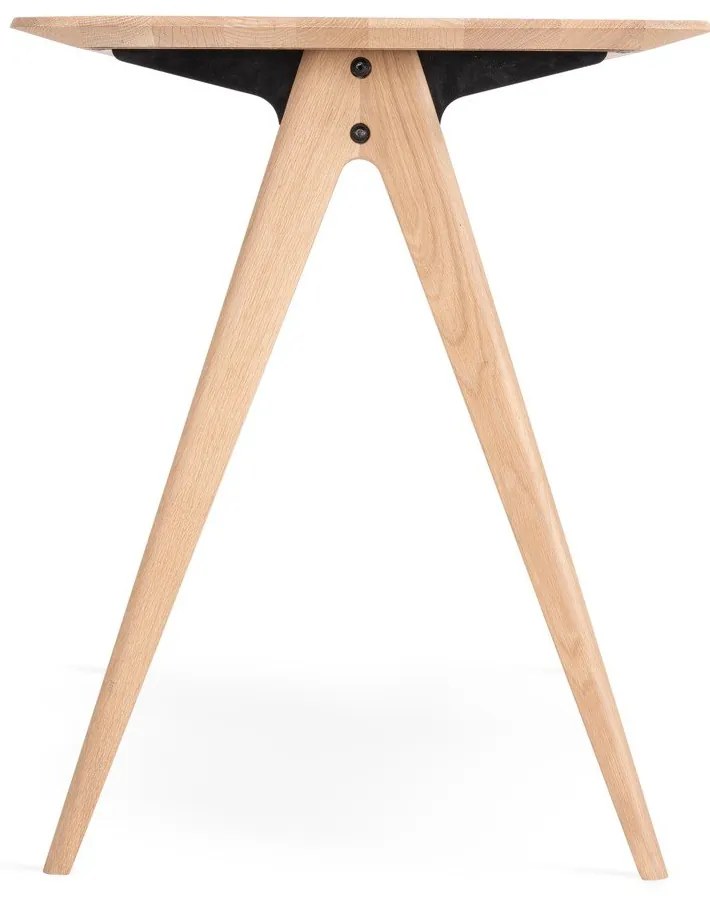 Pracovný stôl z dubového dreva 60x120 cm Ava – Gazzda