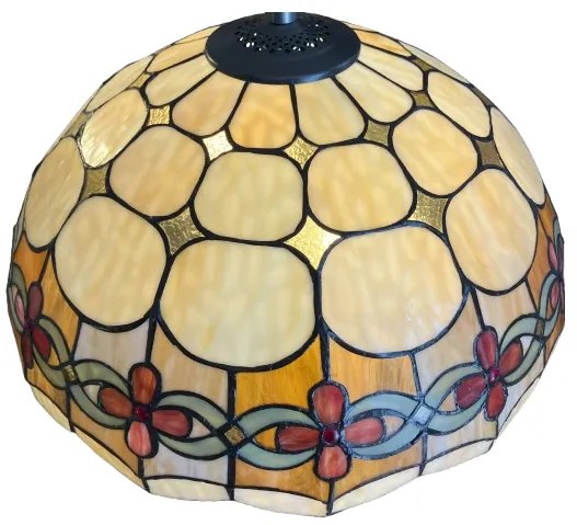 Podlahová lampa Tiffany 40*160 kolekcia AGENA chain