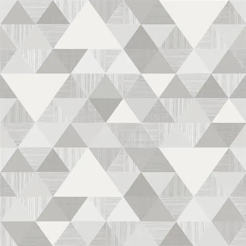 Vliesové tapety na stenu Collection geometrický vzor moderný sivý - POSLEDNÉ KUSY
