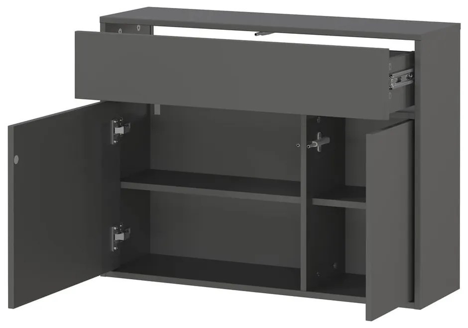 Antracitová predsieňová zostava Ameca 2.0 – Germania