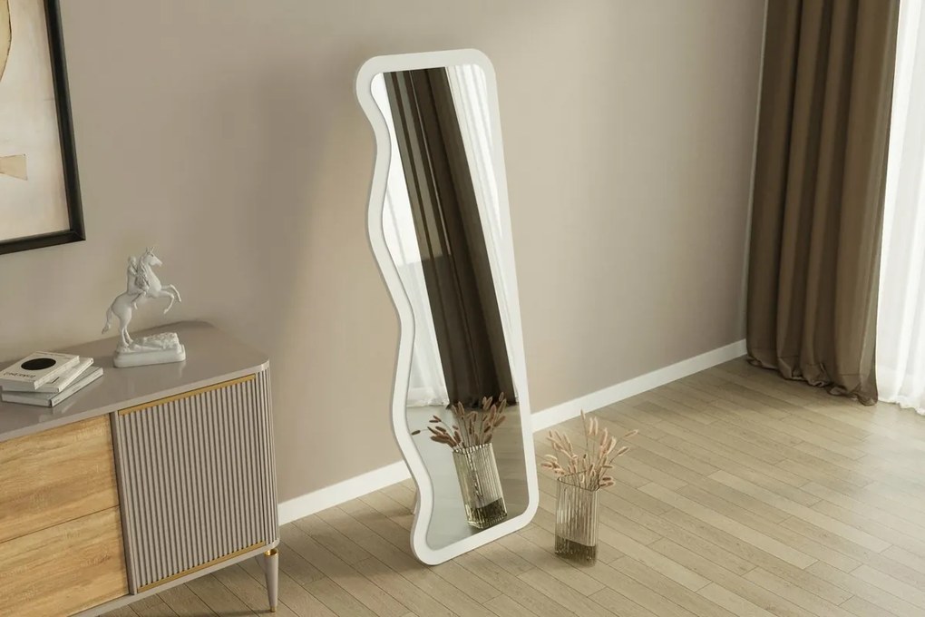 Zrkadlo Asel White 50 x 160 cm