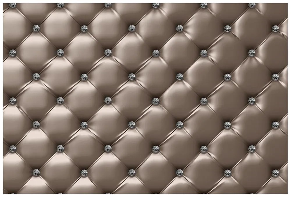 Samolepiaca tapeta elegancia kože v medenej farbe