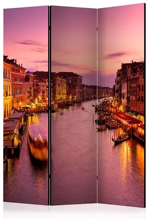 Paraván - City of lovers, Venice by night [Room Dividers]