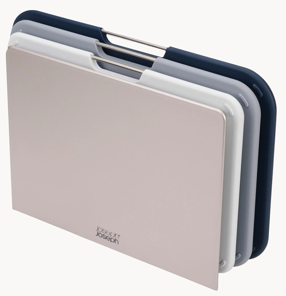 Dosky na krájanie v stojane Nest, 4 ks, rôzne veľkosti