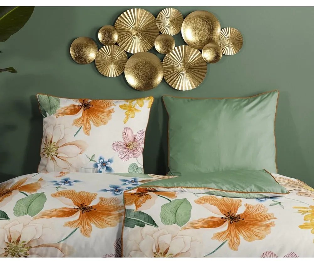 Obliečky na dvojlôžko z organickej bavlny Descanso Organic, 200 x 200 cm