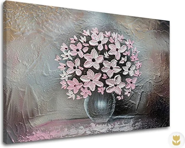 Autorská reprodukcia na plátne KVETY