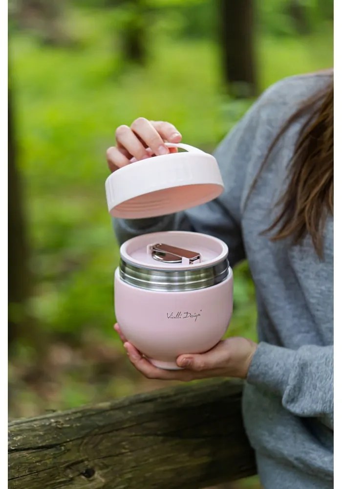 Termoska na jedlo s lyžicou Fuori – Vialli Design